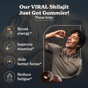 Vellora Wellness Shilajit Gummies